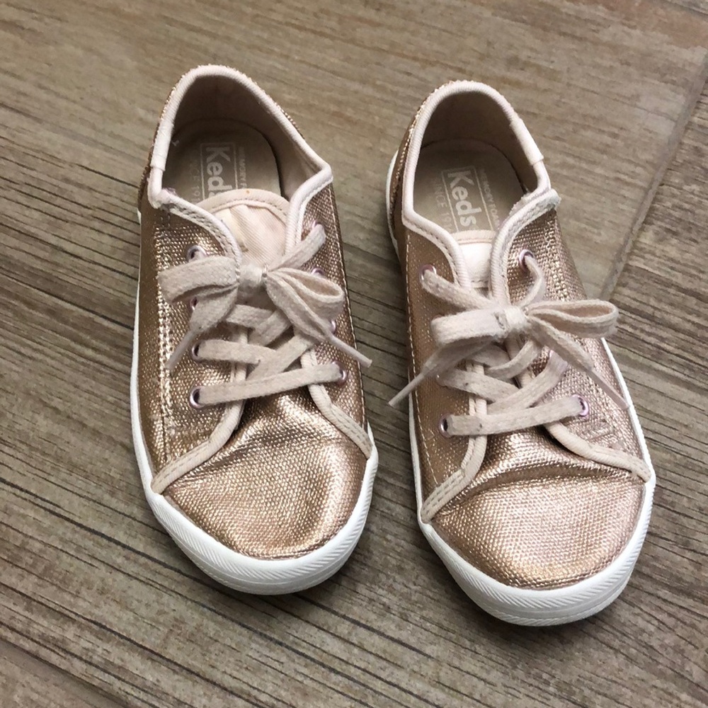 ‼️SOLD‼️ Keds Metallic Rose Gold Girls Shoes